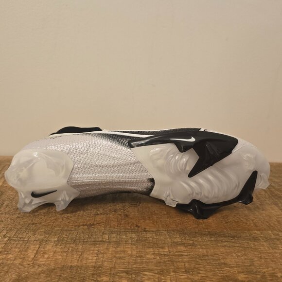 Nike Vapor Edge Elite 360 Flyknit Football Cleats White CV6317-100 Wide Fit